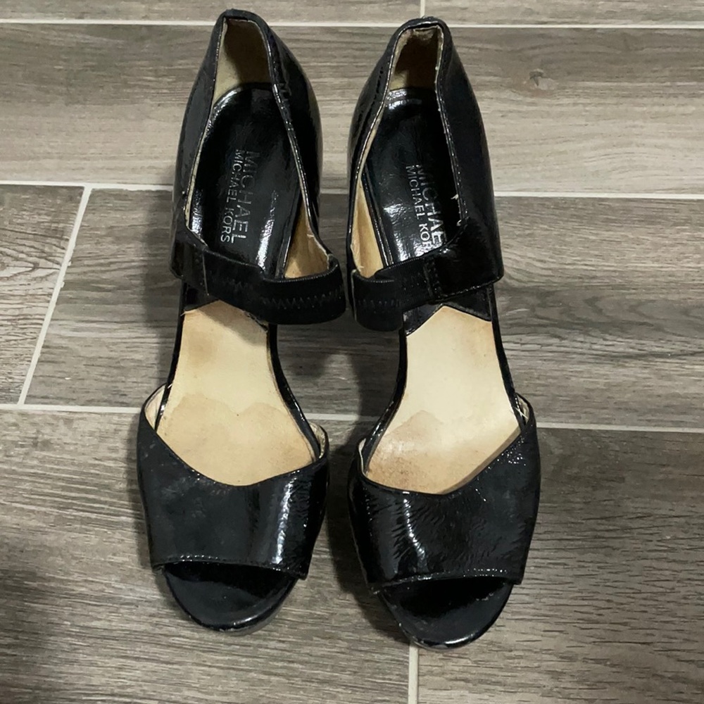 Michael Kors high heel platforms